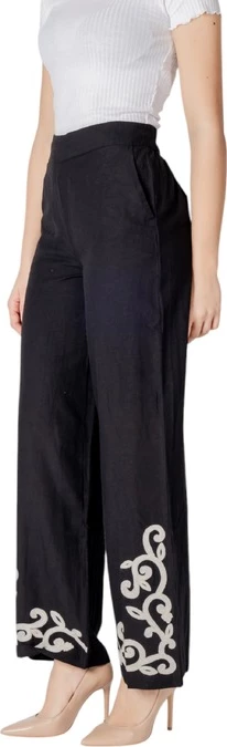 Hlače za ženske, črne Vila Clothes