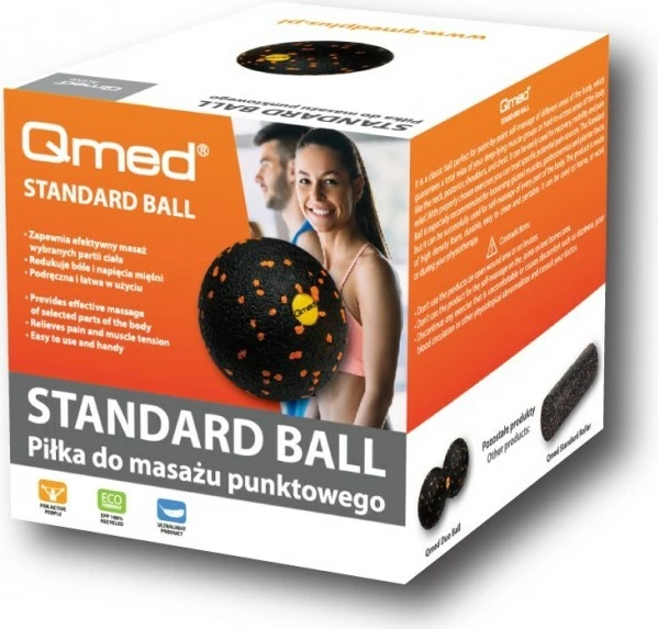 Masirni žogici MDH STANDARD BALL, črna
