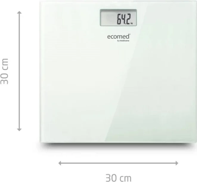 Osebna tehtnica Medisana Ecomed PS-72E, elektronska, bela