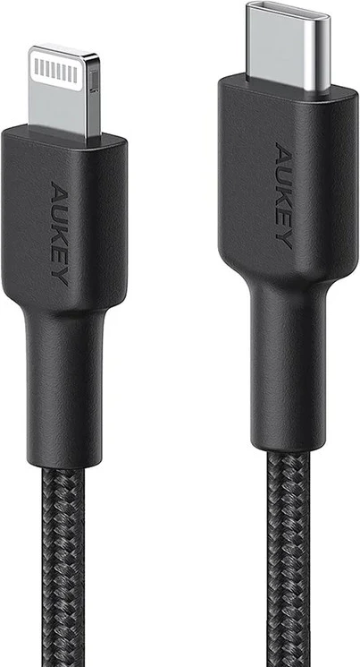 USB kabel AUKEY CB-CL03, 2 m, črn
