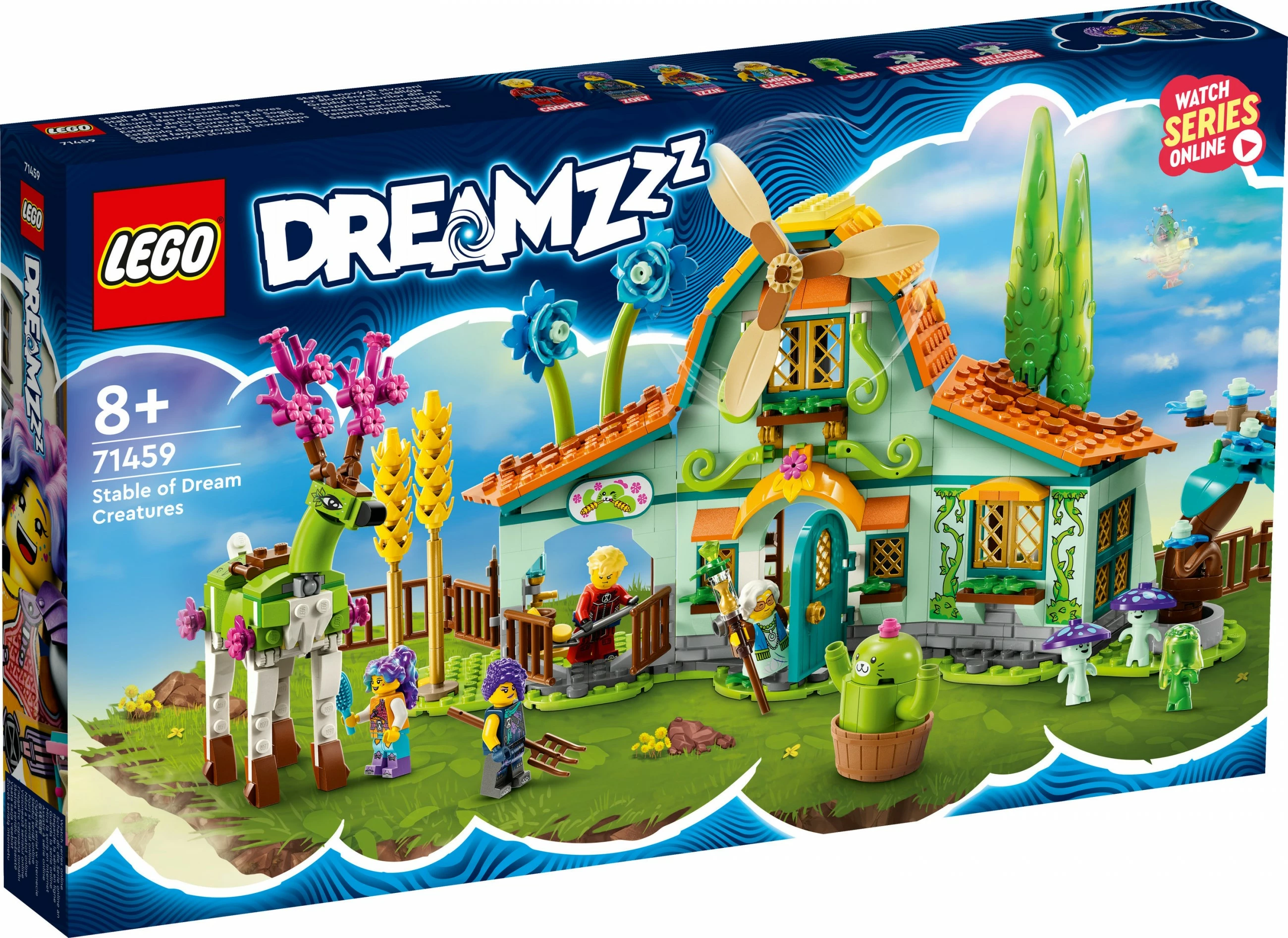Set gradnje Stable of Dream Creatures, LEGO, 681 kosov, večbarven