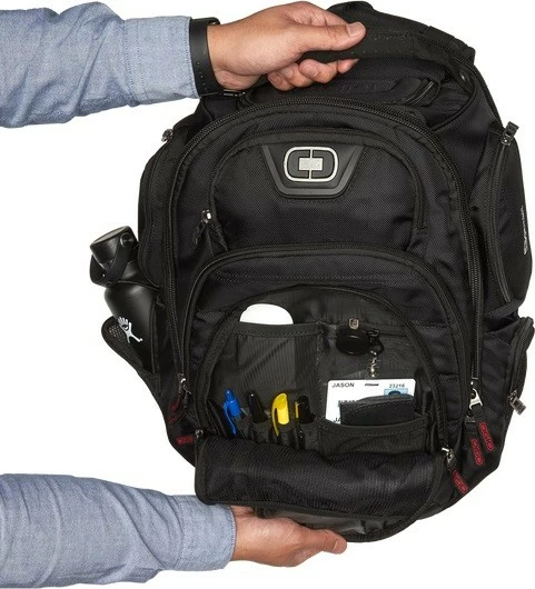 Nahrbtnik OGIO GAMBIT BLACK, 33 L, za prenosnik 15,6", črn