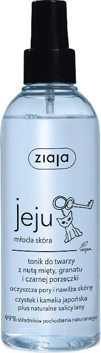 Tonični sprej za obraz, Jeju Ziaja, za ženske, 200 ml