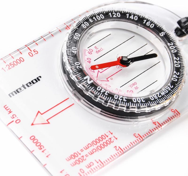 Busola z merilcem, Meteor 71017, za vse