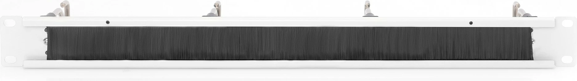 Panel za upravljanje kablov Digitus 1U, za 19" ohišje, jeklo, siv