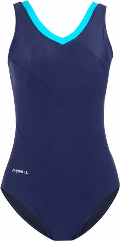 Bikini temno modre barve Crowell Angie, ženske