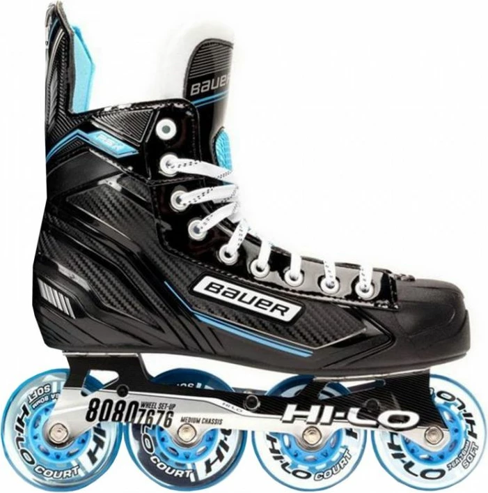 Rolerske rolerje za hokej Bauer, uniseks, črne