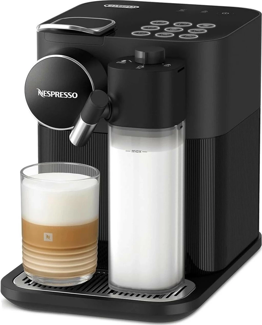 Aparat za kavo s kapsulami DeLonghi Gran Latissima EN640.B, črn