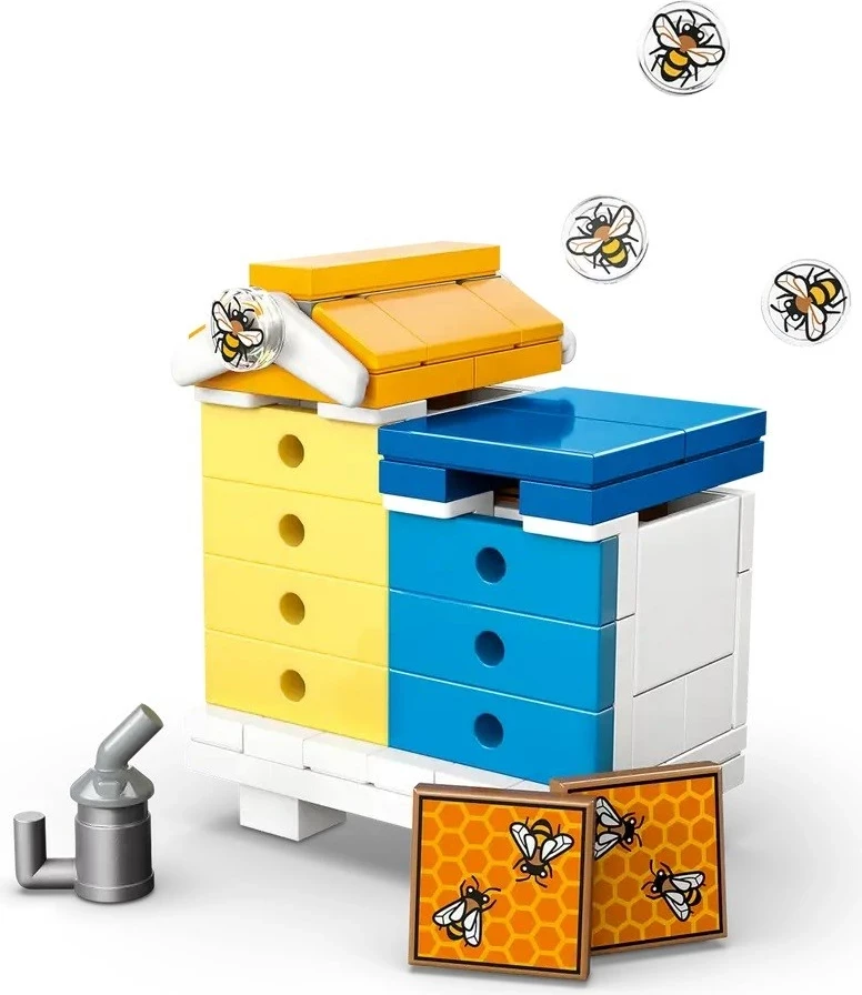 Hiša čebelarjev in vrt z rožami LEGO Friends 42669