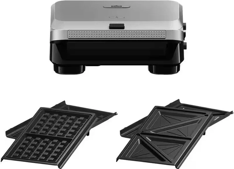 Toster, Braun 5 SM5005, 800 W, srebrno / črn