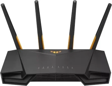 Brezžični usmerjevalnik TUF Gaming AX3000 V2, ASUS, Gigabit Ethernet, dvopasovni (2,4 GHz / 5 GHz), črno-oranžen