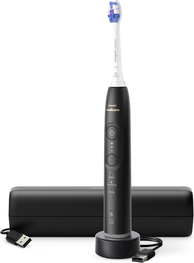 Sonična električna zobna ščetka Series 6500 HX7411/02, Philips, črna