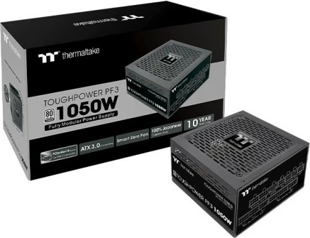 Napajalnik Thermaltake Toughpower Grand PF3 1050W, 80 PLUS Platinum, modularen, črn