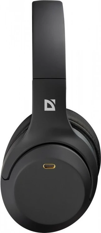 Brezžične slušalke čez uho, Bluetooth 5.3, z mikrofonom, črne Defender Freemotion B690