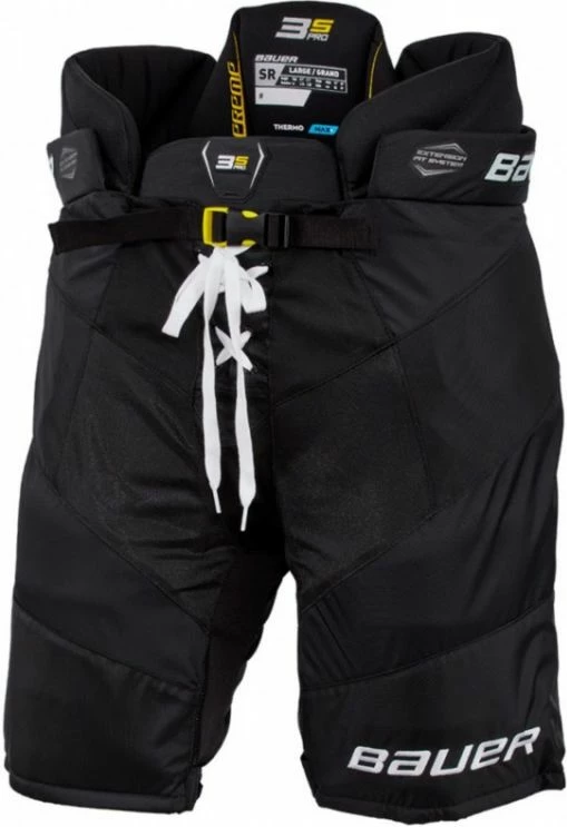 Hokejske hlače za moške Bauer, črne