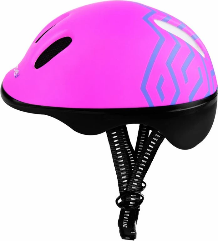 Otroška kolesarska čelada Spokey Strapy 1 44-48 cm, roza