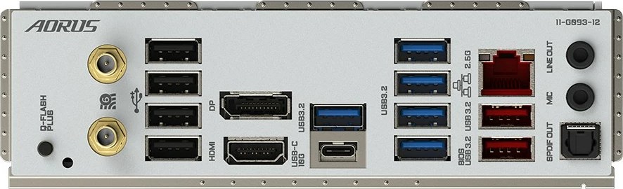 Matična plošča B650M AORUS ELITE AX ICE Gigabyte, Socket AM5, DDR5, PCIe 5.0, WiFi 6E, srebrna