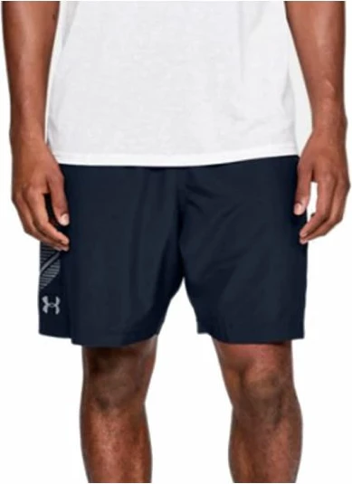 Proste športne hlače Under Armour, temno modre