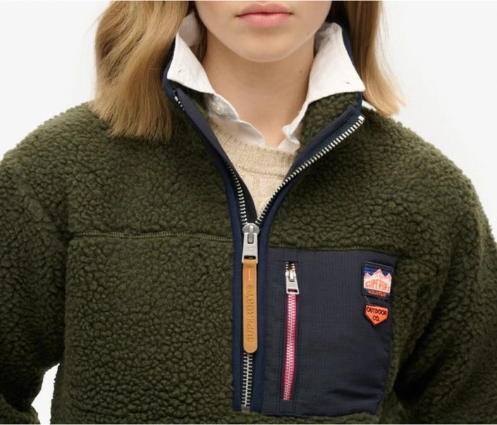 Ženska pletenina Superdry, zelena