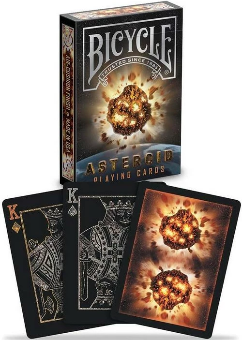 Igralne karte z motivom asteroidov Bicycle, univerzalno