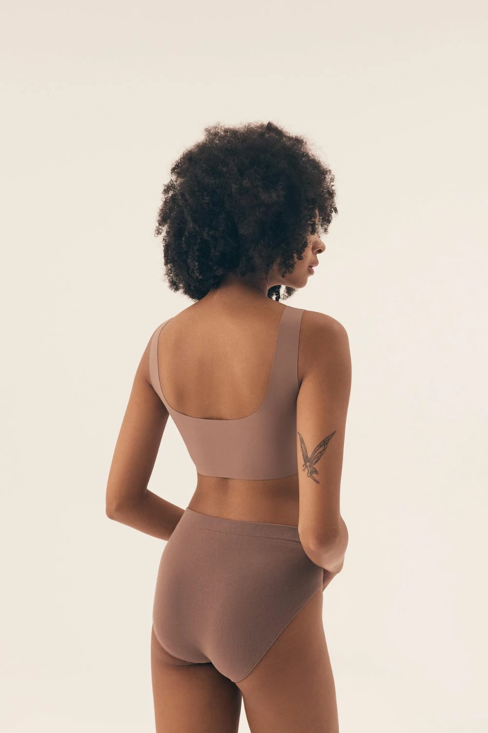 Modrček brez žic Henderson 212010, ženski, rjav