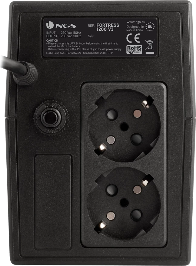 Naprava za neprekinjeno napajanje Fortress 1200V2 NGS, 800VA 480W