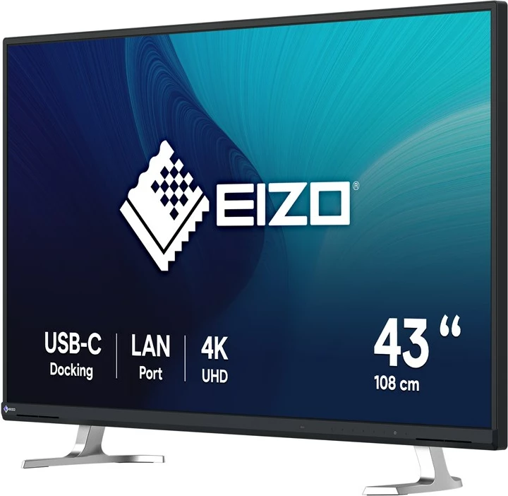 43" 4K Ultra HD monitor, EIZO FlexScan EV4340X-BK, črn