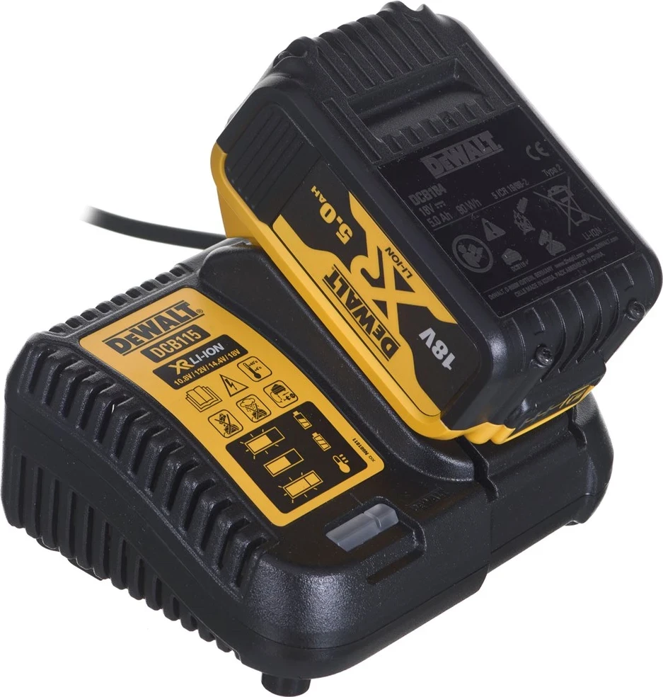 Električna verižna žaga 30 cm, DeWALT DCM565P1, 5Ah, rumeno/črna