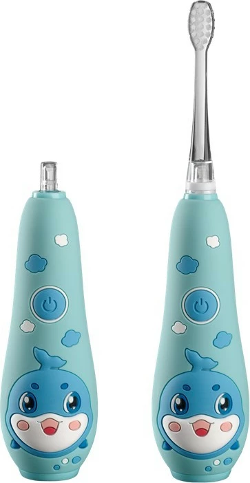 Sonična otroška električna zobna ščetka KIDO SMILE ZK3020, Concept, 4 nastavki, modra Sonična otroška električna zobna ščetka KIDO SMILE ZK3020, Concept, 4 nastavki, modra