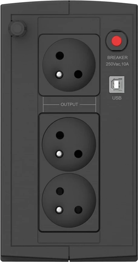 UPS Ever DUO 850 PL AVR USB, črn