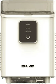 Proizvajalec ledu PRIME3 SIM31, 12 kg/24h, LCD, srebrn