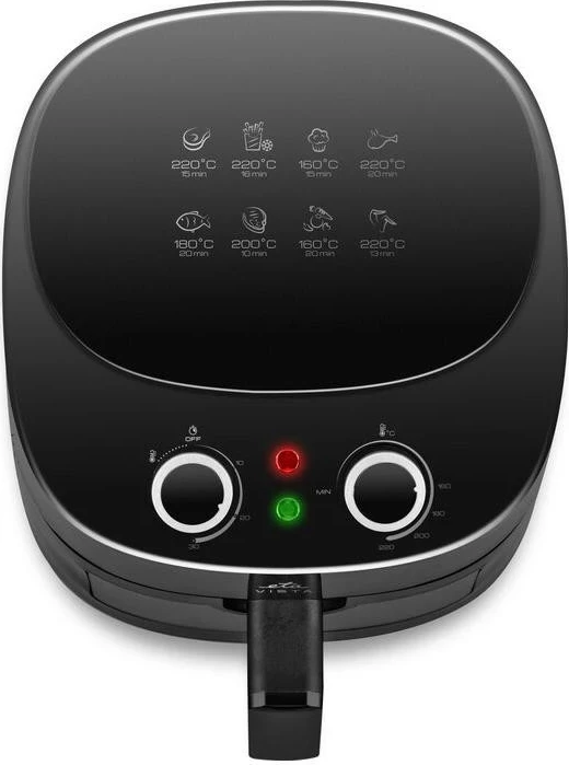Pekač na vroči zrak ETA Vista 016890000, 4.3L, 1300 W, črn