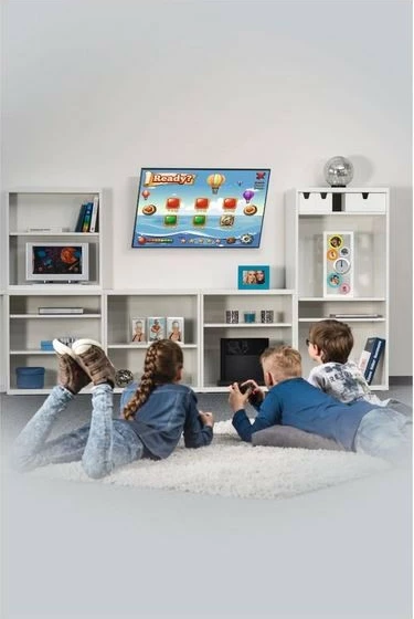 Stenski nosilec za TV Hama Motion XL, VESA 800x400, za TV 37–75", črn