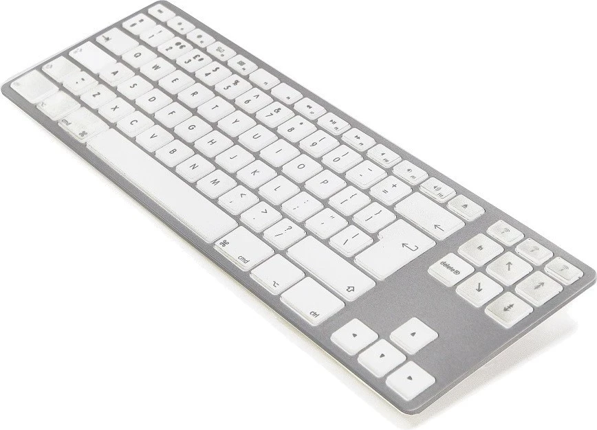 Brezžična tipkovnica Matias za Mac, brez numerične tipkovnice, srebrna