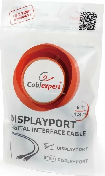 Kabel DisplayPort Gembird CC-DP2-10M, 10 m, 4K, črn