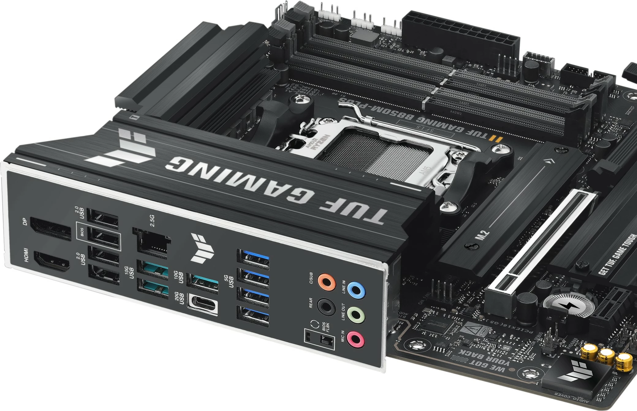 Matična plošča ASUS TUF B850M-PLUS, Socket AM5, micro ATX Matična plošča ASUS TUF B850M-PLUS, Socket AM5, micro ATX