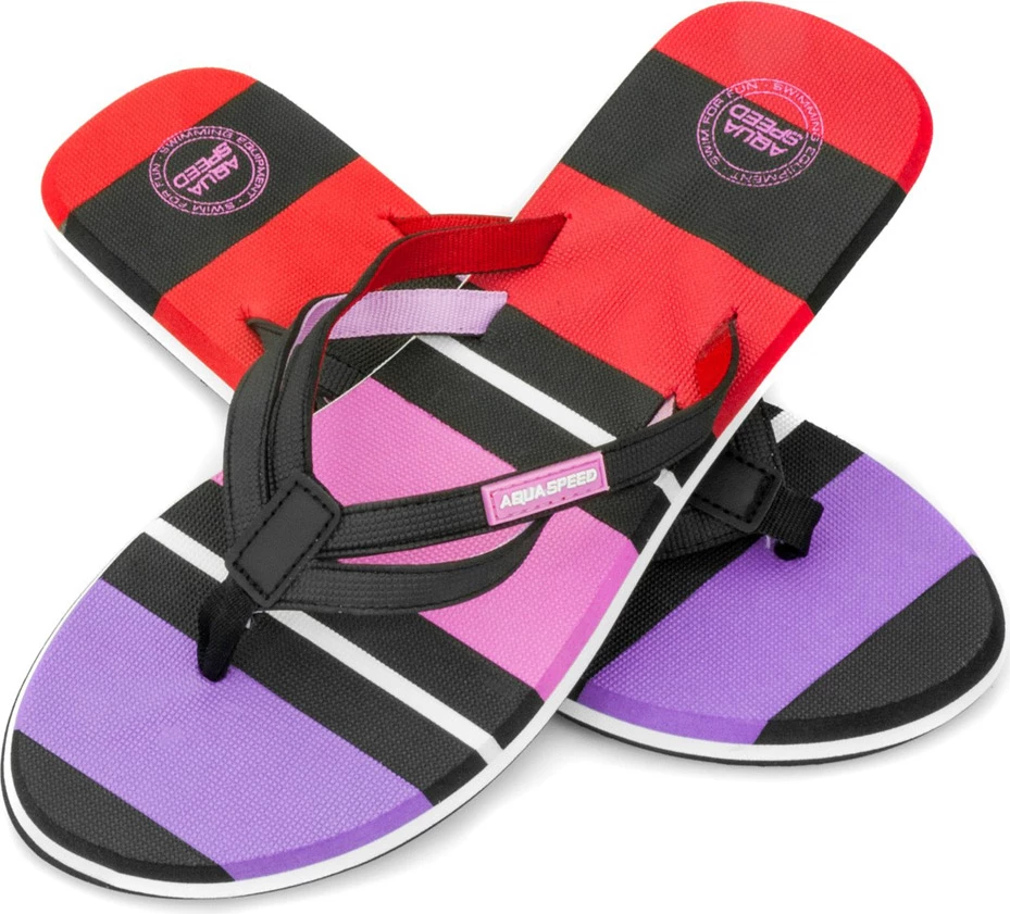 Ženske natikače AQUA-SPEED, večbarvne