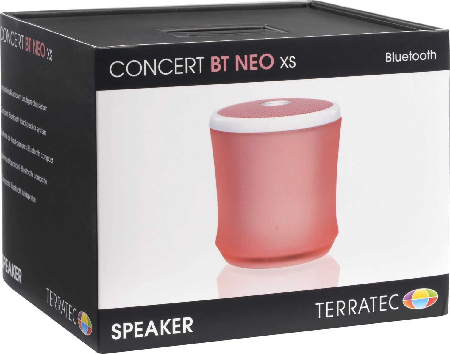 Prenosni zvočnik TerraTec CONCERT NEO xs, Bluetooth 2.1+EDR, 500 mAh, rožnat
