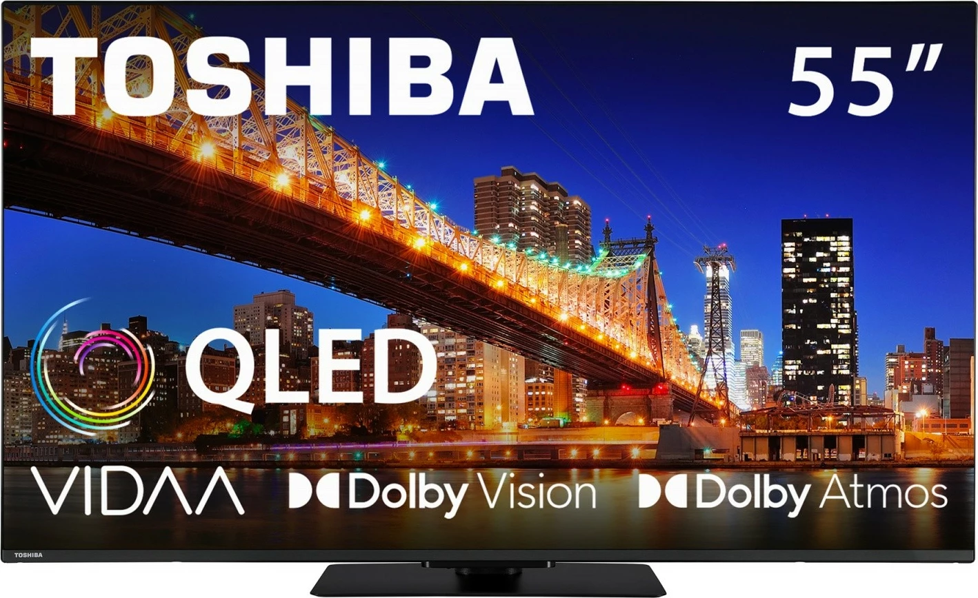 QLED televizor 55-palčni Toshiba 55QV3F63DG, Ultra HD/4K, VIDAA, Dolby Vision, Dolby Atmos