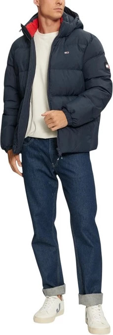 Jakna Tommy Hilfiger Jeans, moška, modra