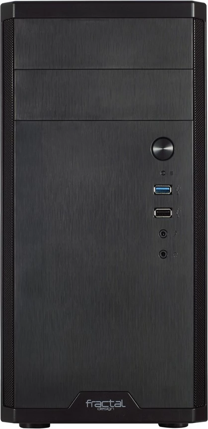 Računalniško ohišje Fractal Design Core 1100, Mini stolp, Micro ATX/Mini ITX, črn