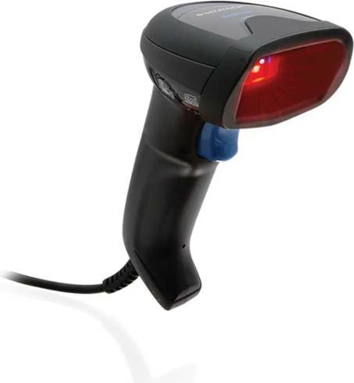 Ročni skener črtnih kod 1D/2D s kablom, črn Datalogic QuickScan QD2500