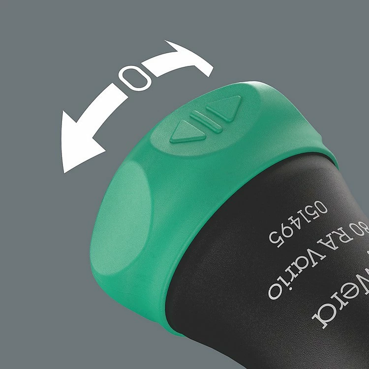 Kompleti izvijačev Kraftform Kompakt Vario RA, 7-delni, črna/zelena ročaj - Wera