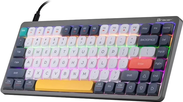 Mehanska tipkovnica, Tracer FINA 84, siva