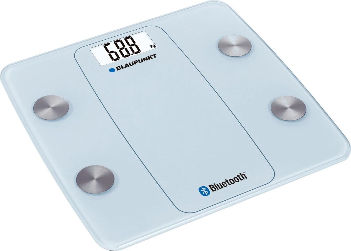 Kopalna tehtnica Blaupunkt BSM711BT, kvadratna, bela