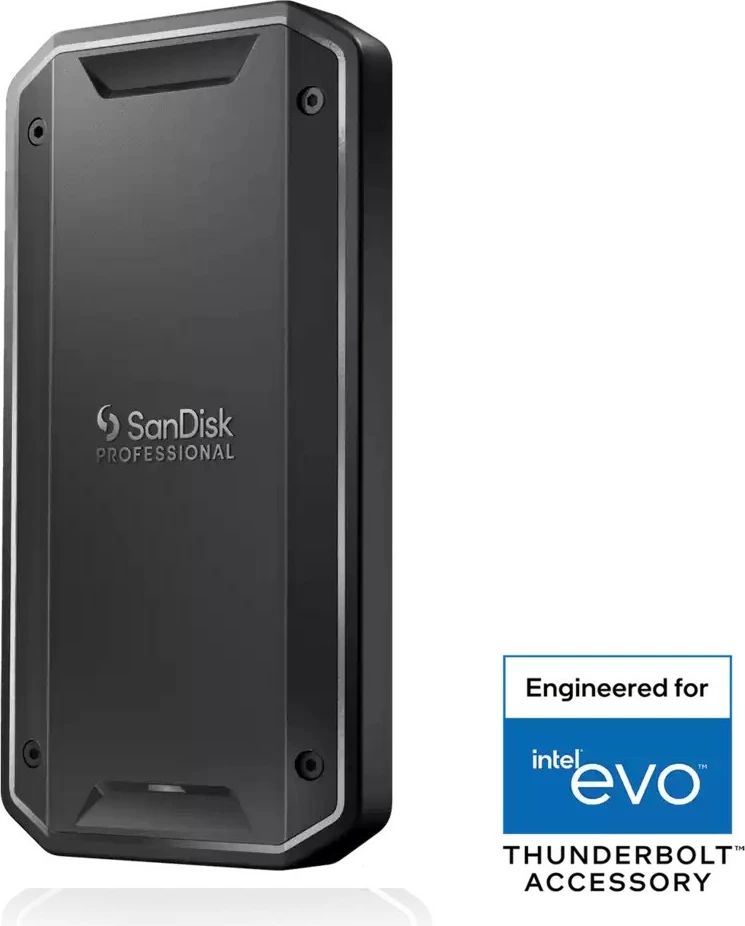 Zunanji SSD Sandisk Pro G40 1TB, Thunderbolt 3, USB-C, IP68, črn Zunanji SSD Sandisk Pro G40 1TB, Thunderbolt 3, USB-C, IP68, črn