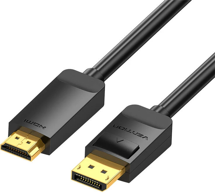 Kabel DisplayPort v HDMI Vention HAGBH, 2 m, 4K@30Hz, črn