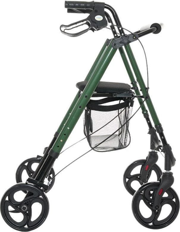 Pomoč pri rehabilitaciji za starejše z sedežem in torbo MDH, zelen