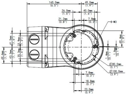 Stenski nosilec za ALL-CAM2488-LVEN, ALLNET, bel Stenski nosilec za ALL-CAM2488-LVEN, ALLNET, bel