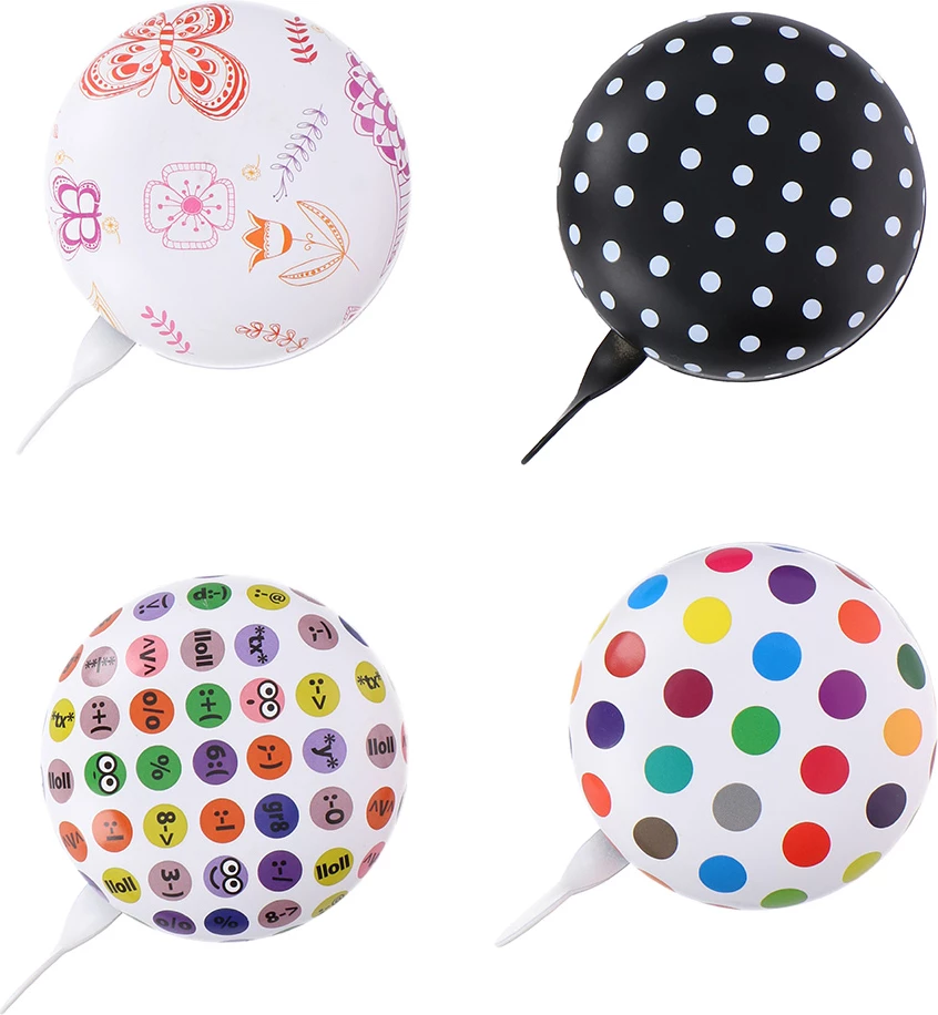 Zvonček za kolo, večbarven Dunlop